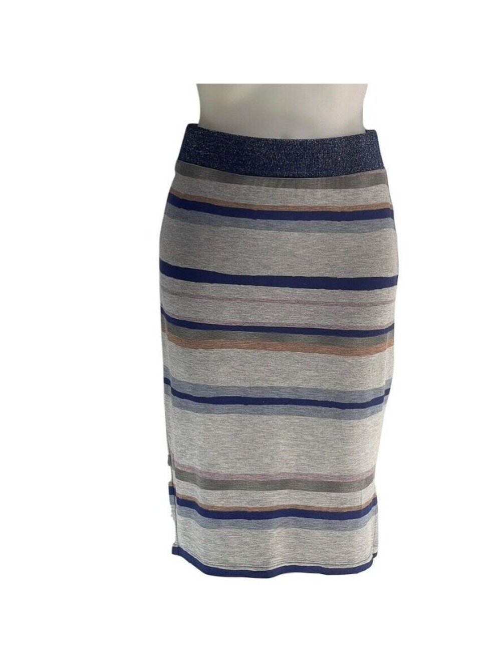 Juicy Couture Womens Striped Knit Pencil Skirt S